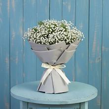 Букет цветов из:  Гипсофила в Каа-Хеме