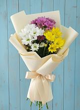 Букет цветов из:  Хризантемы в Каа-Хеме