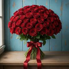 Букет Красные розы Блэк Меджик в Каа-Хеме