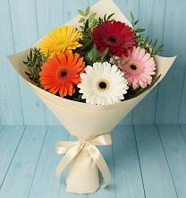 Букет цветов из:  Герберы в Каа-Хеме