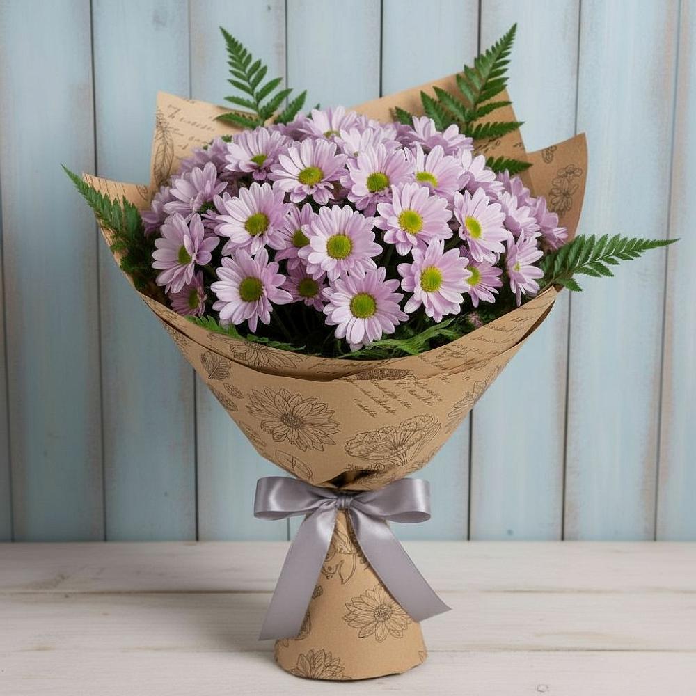 Букет цветов из: Хризантемы в Каа-Хеме