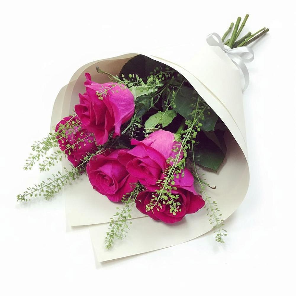 Букет цветов из: Розы в Каа-Хеме