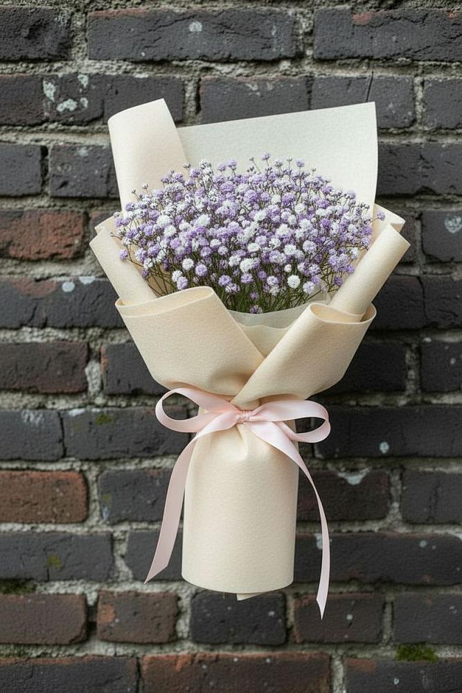 Букет цветов из: Гипсофила в Каа-Хеме