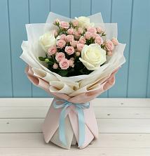 Букет цветов из:  Розы в Каа-Хеме