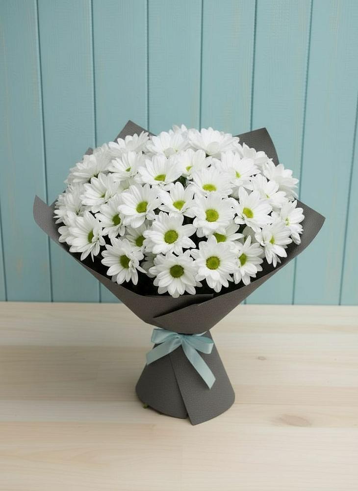 Букет цветов из: Хризантемы в Каа-Хеме