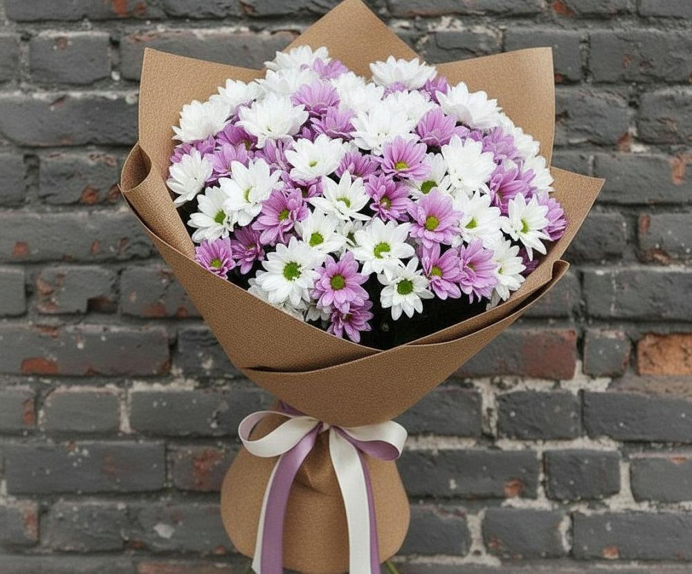 Букет цветов из: Хризантемы в Каа-Хеме