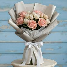 Букет цветов из:  Розы #REPLACE_PRED# Каа-Хеме
