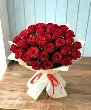 Букет 29 Красных роз в Каа-Хеме