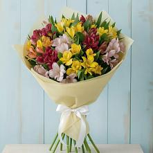 Букет цветов из:  Альстромерии в Каа-Хеме