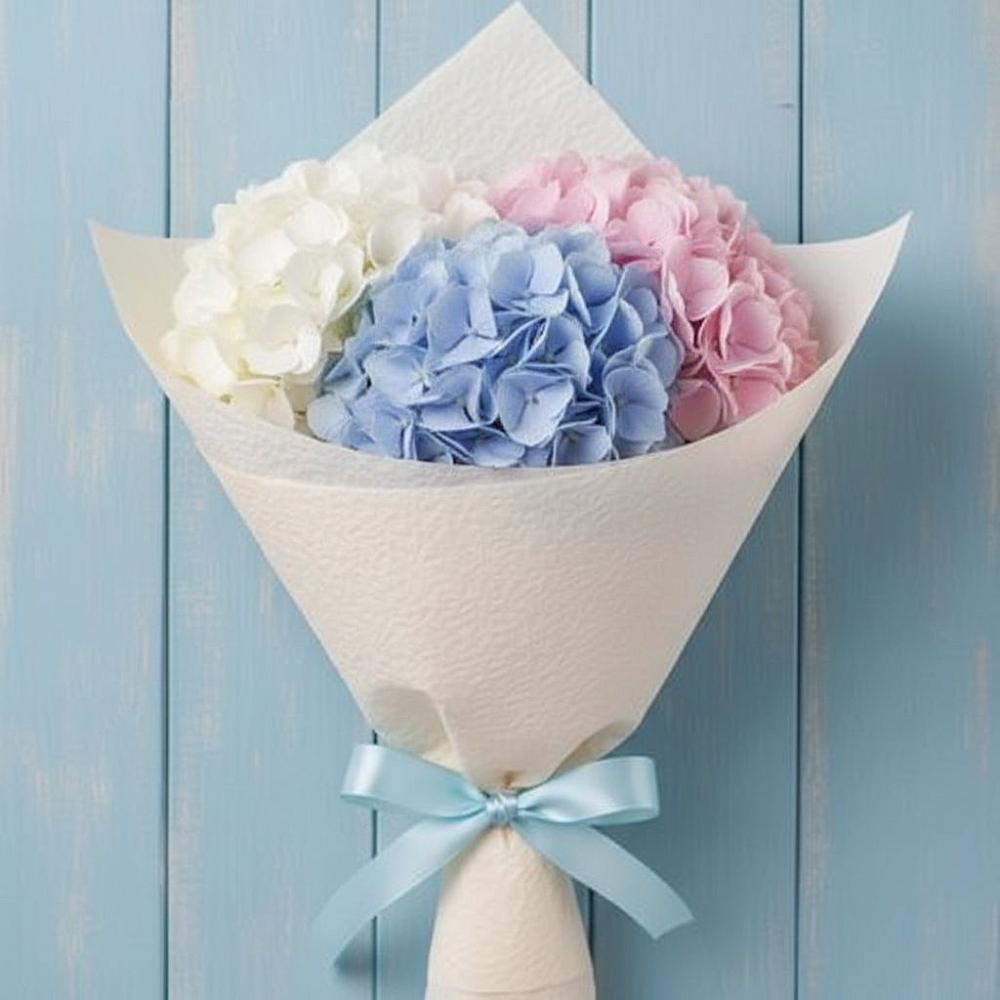 Букет цветов из: Гортензия в Каа-Хеме